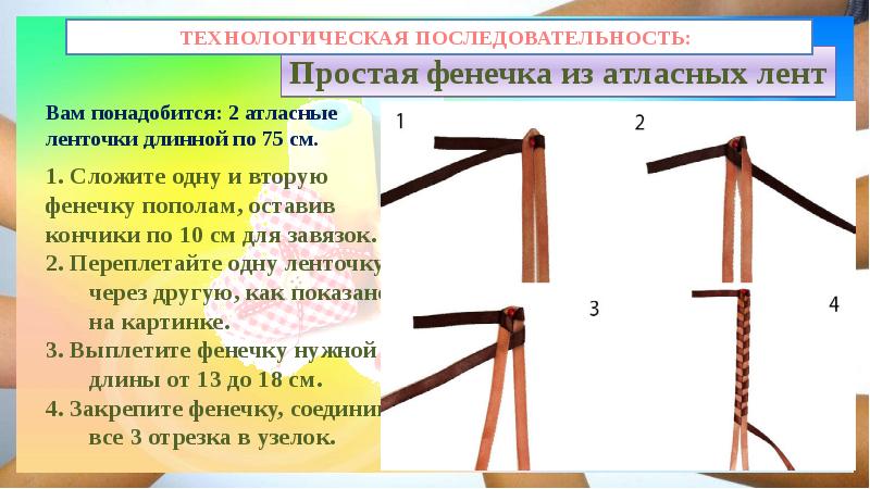 Плетение фенечек презентация