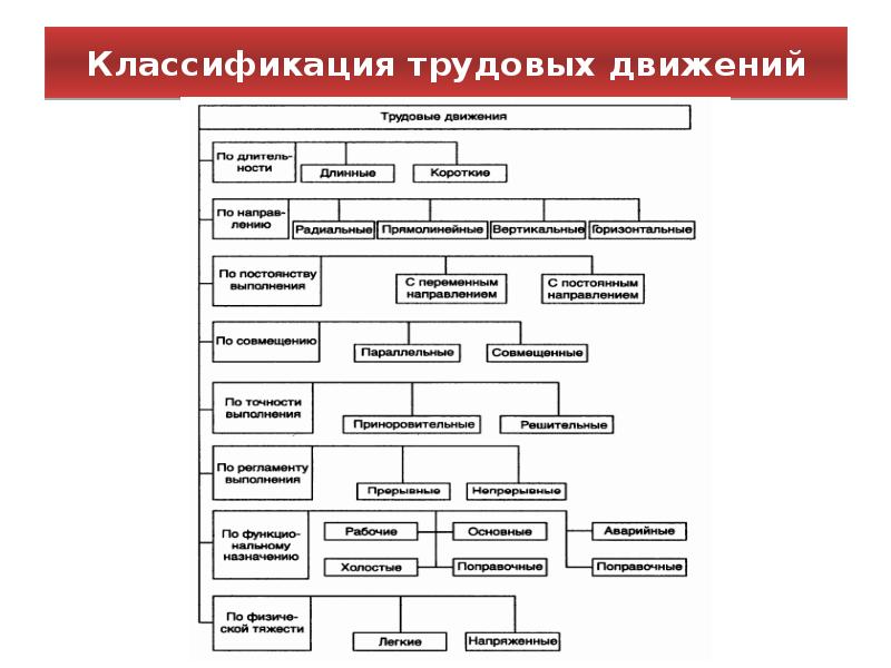 Классификация трудовых процессов презентация