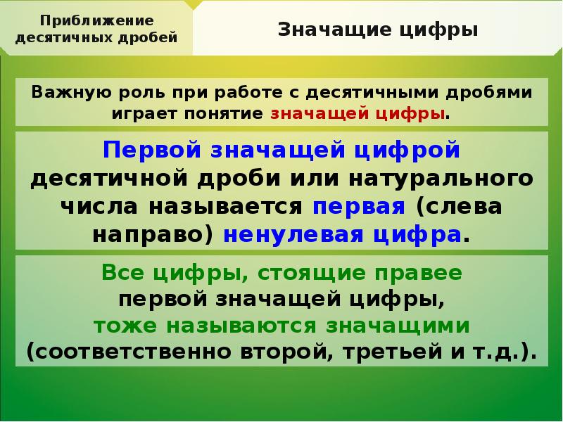 Округление десятичных дробей презентация