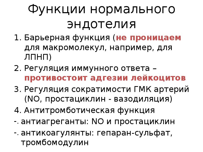 Нормальное функционирование