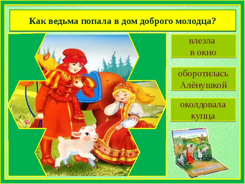 План сестрица аленушка и братец иванушка план