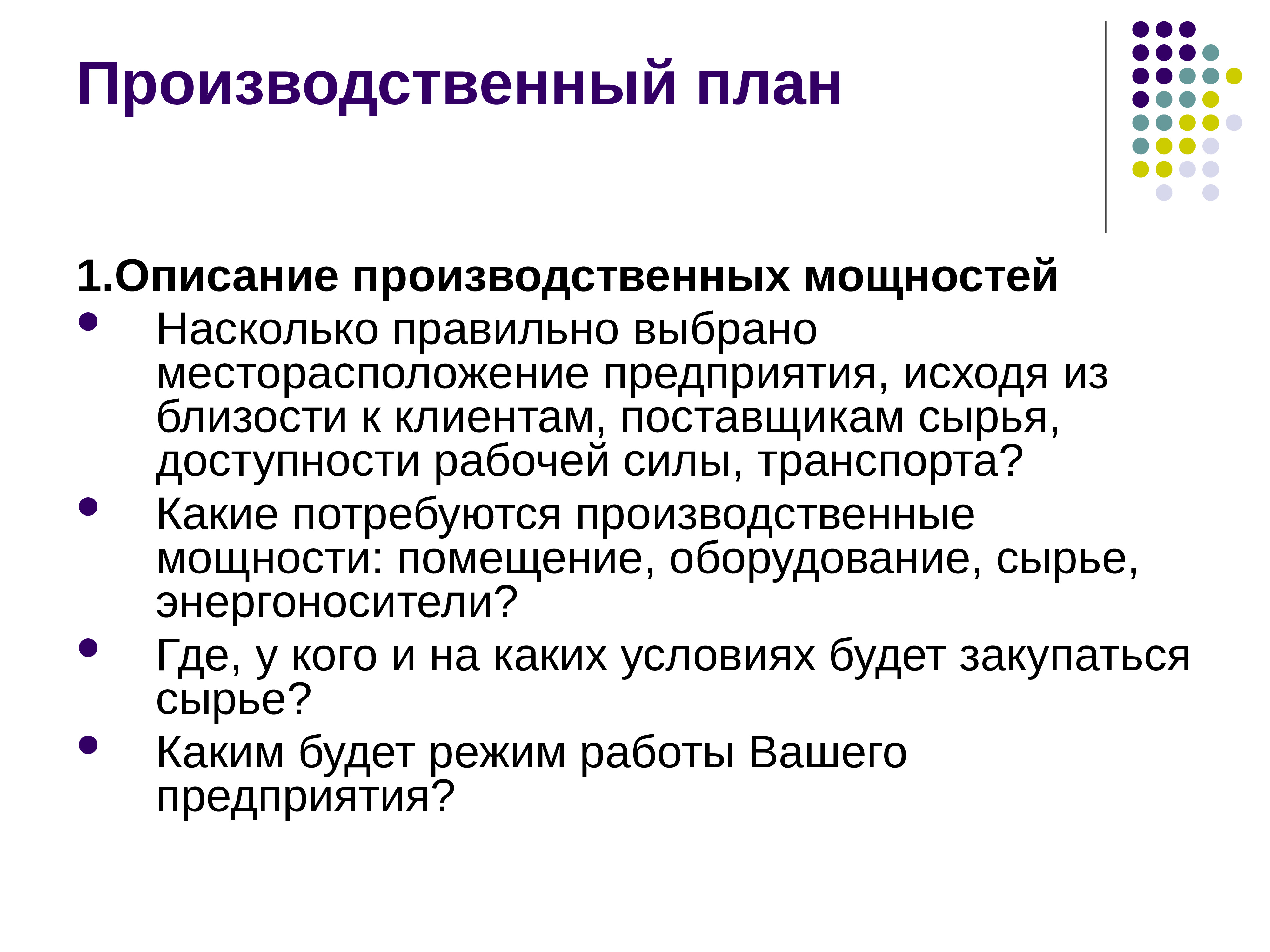 Какие потребуются. Что описывать в производственном плане. План промышленного предприятия с описанием. Описание производственных мощностей пример. Описание производственной компании.