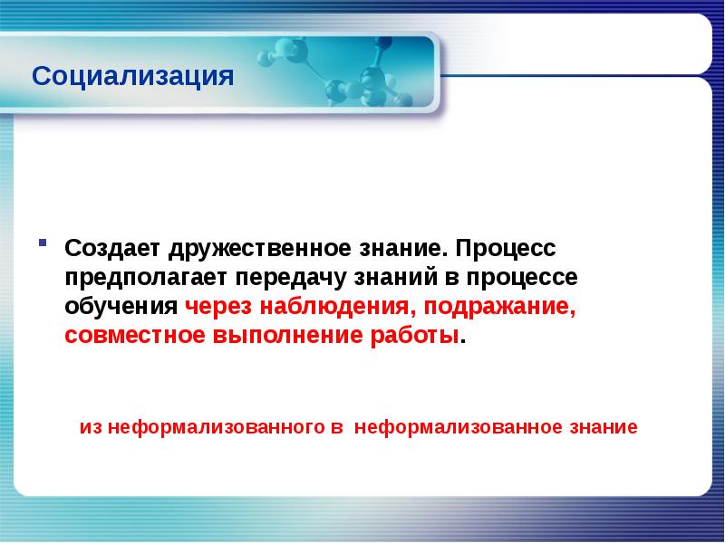 Знания для презентации. Инструменты социализации. Прямая передача знания. Система передачи знаний. Образование как процесс предполагает