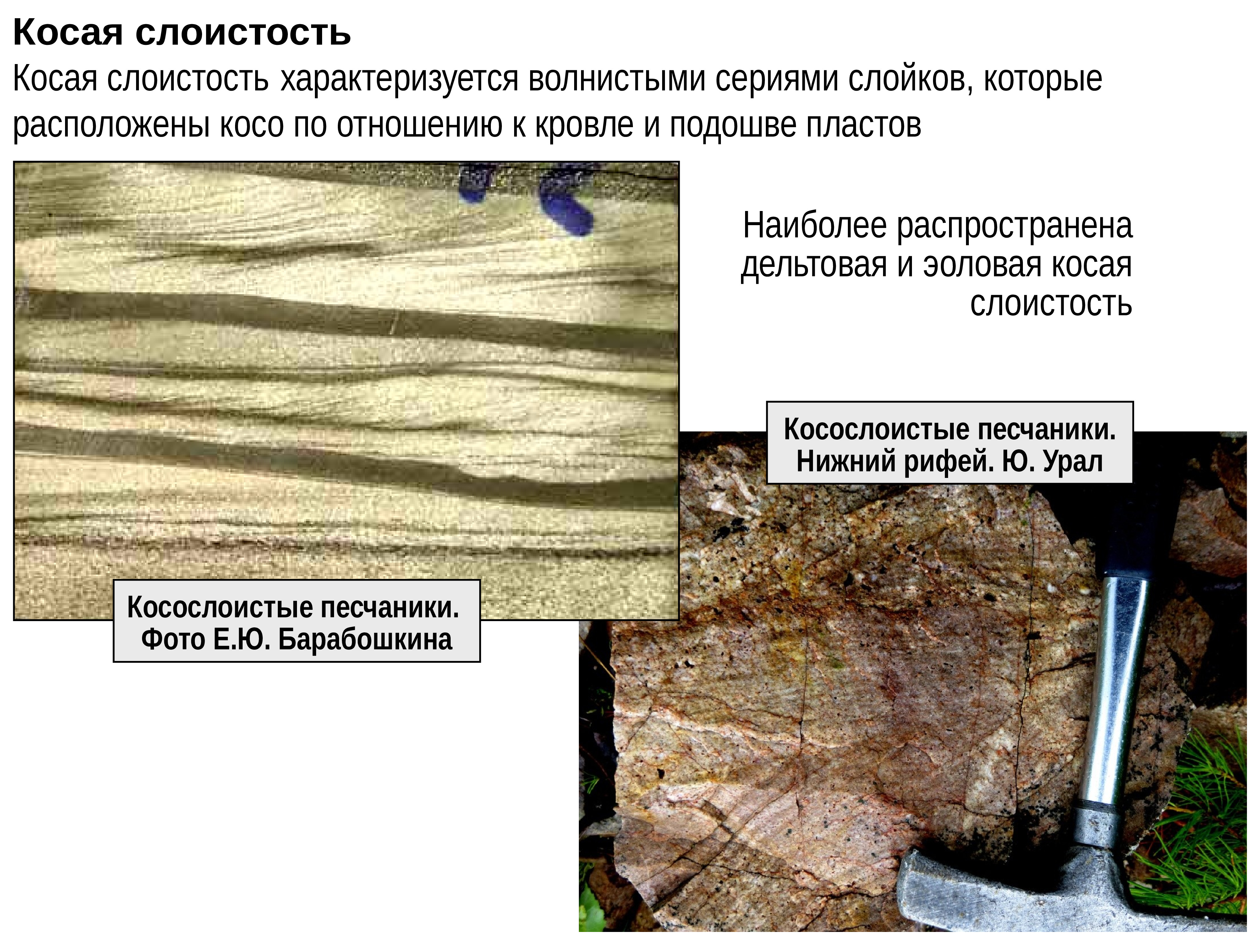 Что такое косая слоистость