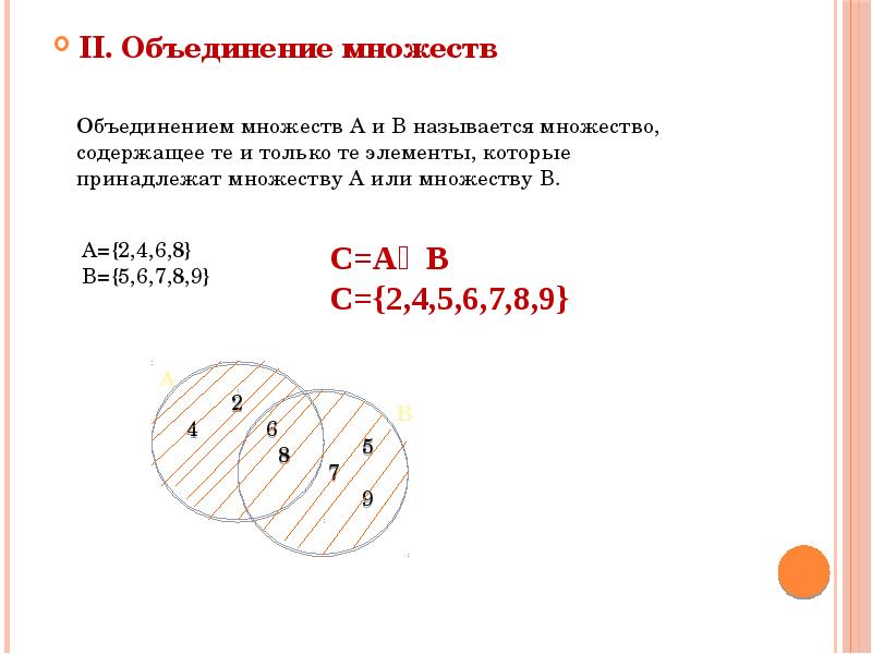 Найдите объединение множеств а и б. Объединение множеств. Объединение множеств примеры. Знак объединения множеств. Объединение множеств а и б.