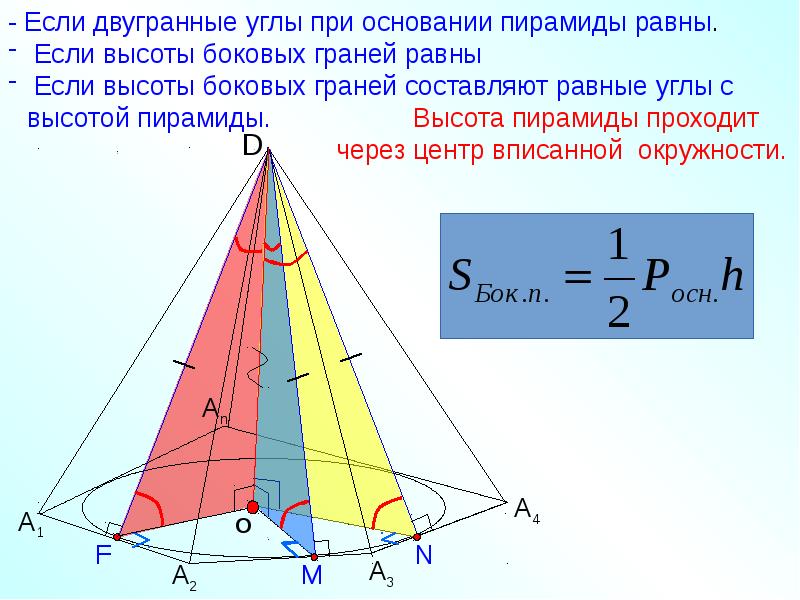 Пирамида решение задач 10 класс атанасян презентация