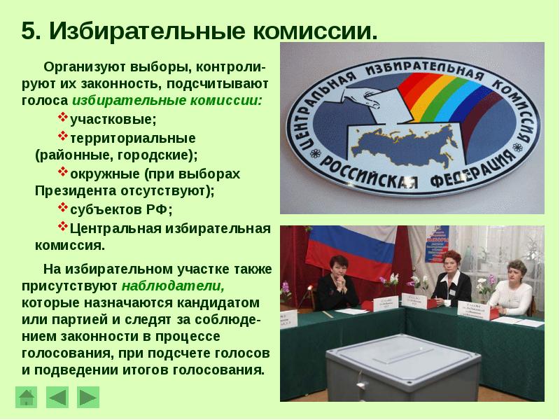 Презентация выборы и референдум