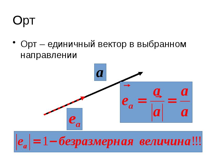 Орт это