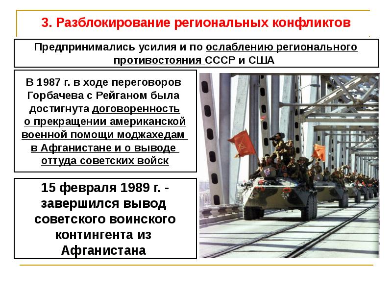 Внешняя политика ссср 1985 1991 презентация