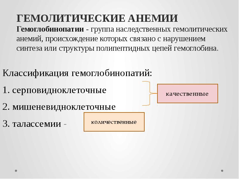 Презентация на тему гемоглобинопатия