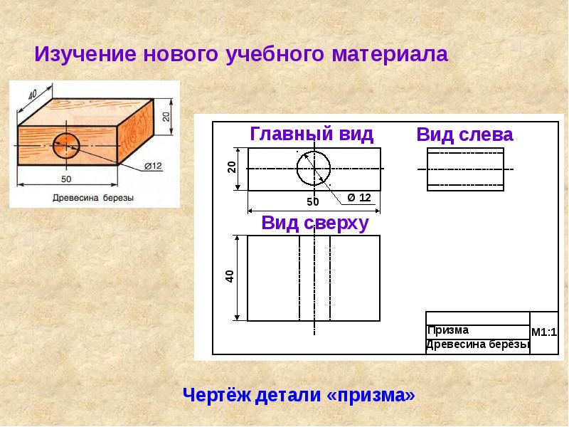 Графическое изображение деталей и изделий