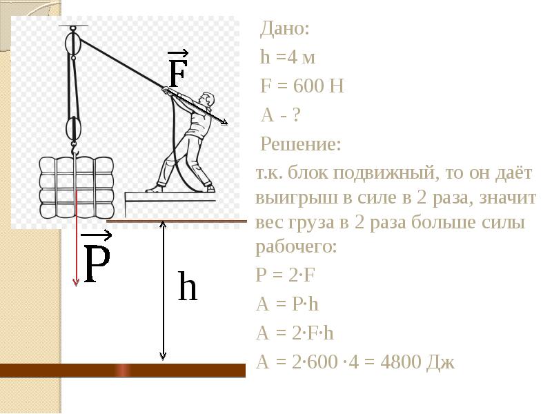 Блоки решение задач 7 класс презентация