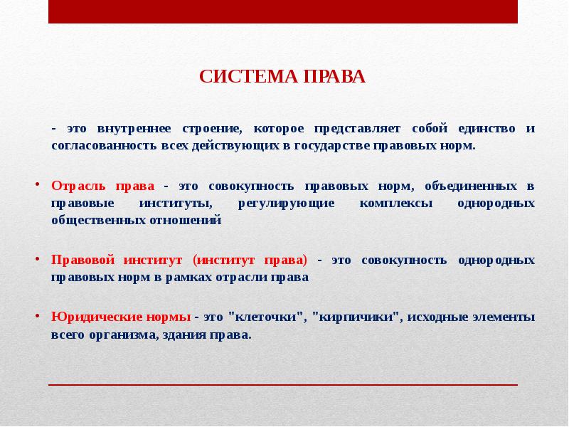 Юридические нормы кирпичики исходные элементы всего здания права данной страны составьте план текста