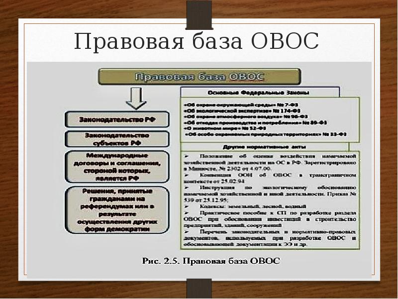 Овос разделы проекта