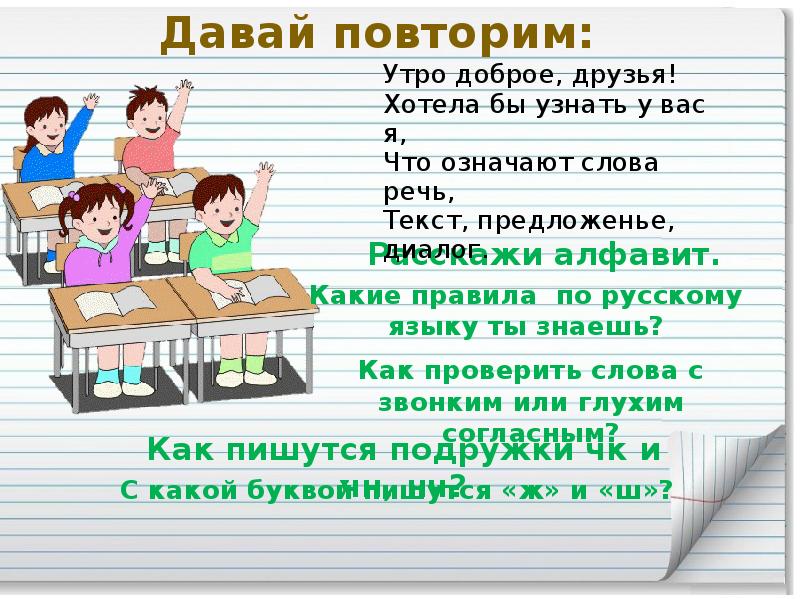 Урок повторение изученного в 6 классе по русскому языку презентация