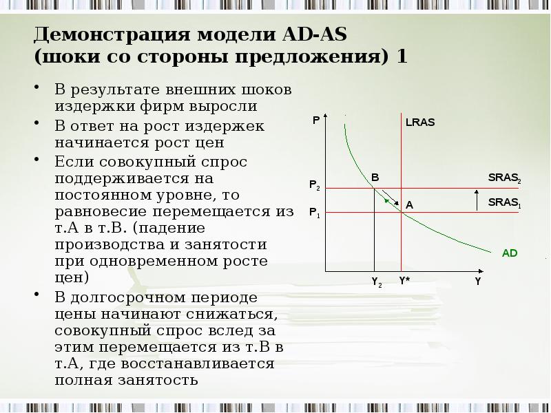 Нарушение макроэкономического равновесия. Модель ad as макроэкономика. Макроэкономическое равновесие в модели ad-as. Классическая модель макроэкономического равновесия.