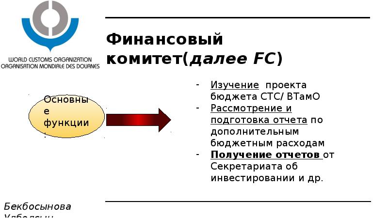 Финансовый комитет организации. Всемирная таможенная организация презентация. Структура СТС. Структура ВТАМО. Структура секретариата ВТАМО.