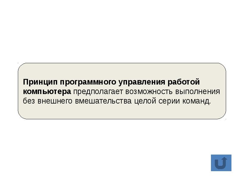 Программное управление работой компьютера предполагает. Принцип программного управления компьютера предполагает. Программное управление работой компьютера. Принцип управление работой компьютера предполагает. 27. Принцип программного управления работой компьютера предполагает.