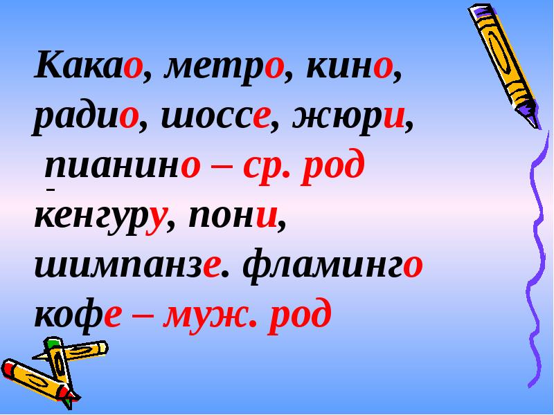 Презентация неизменяемые слова 2 класс школа 21 века презентация