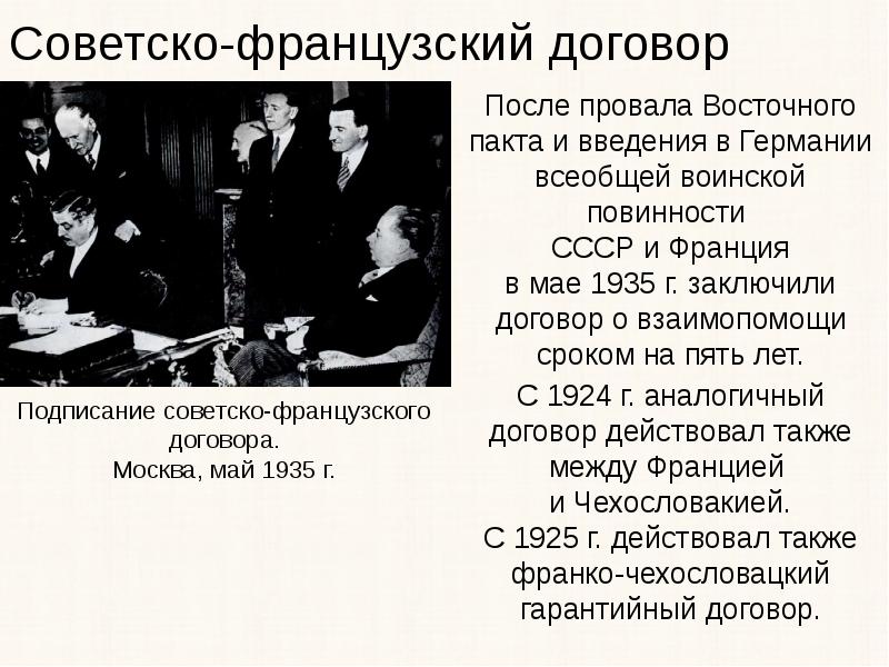 Международные отношения в 1930 е гг политика умиротворения агрессора презентация