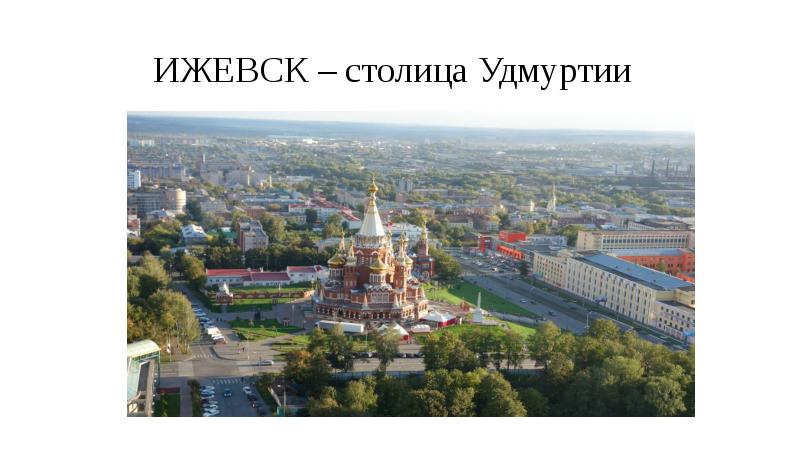 Города удмуртии презентация