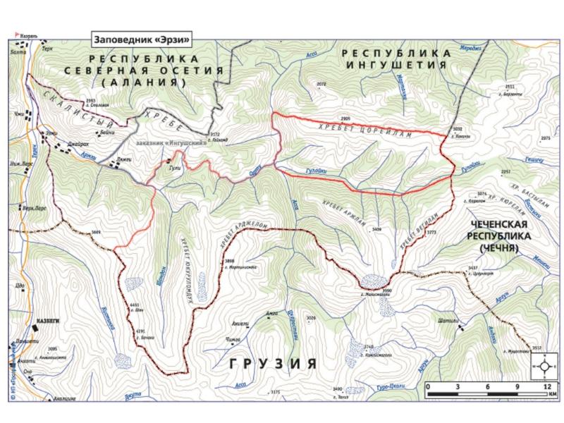 Осетинская самара карта