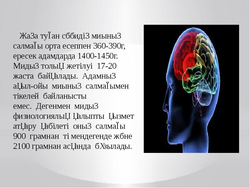 Орталық жүйке жүйесі презентация