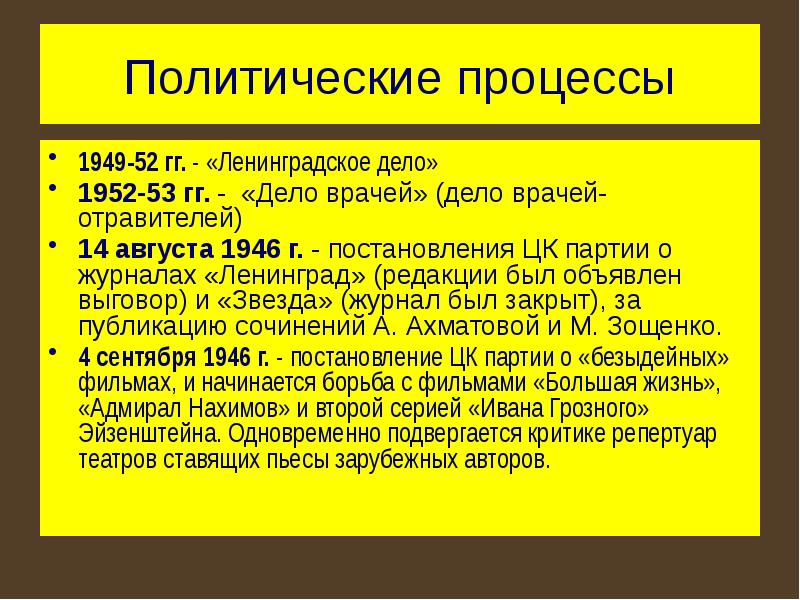 Социально экономическое и политическое развитие ссср в послевоенные годы презентация