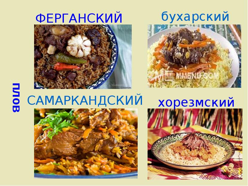 Национальная кухня узбекистана презентация