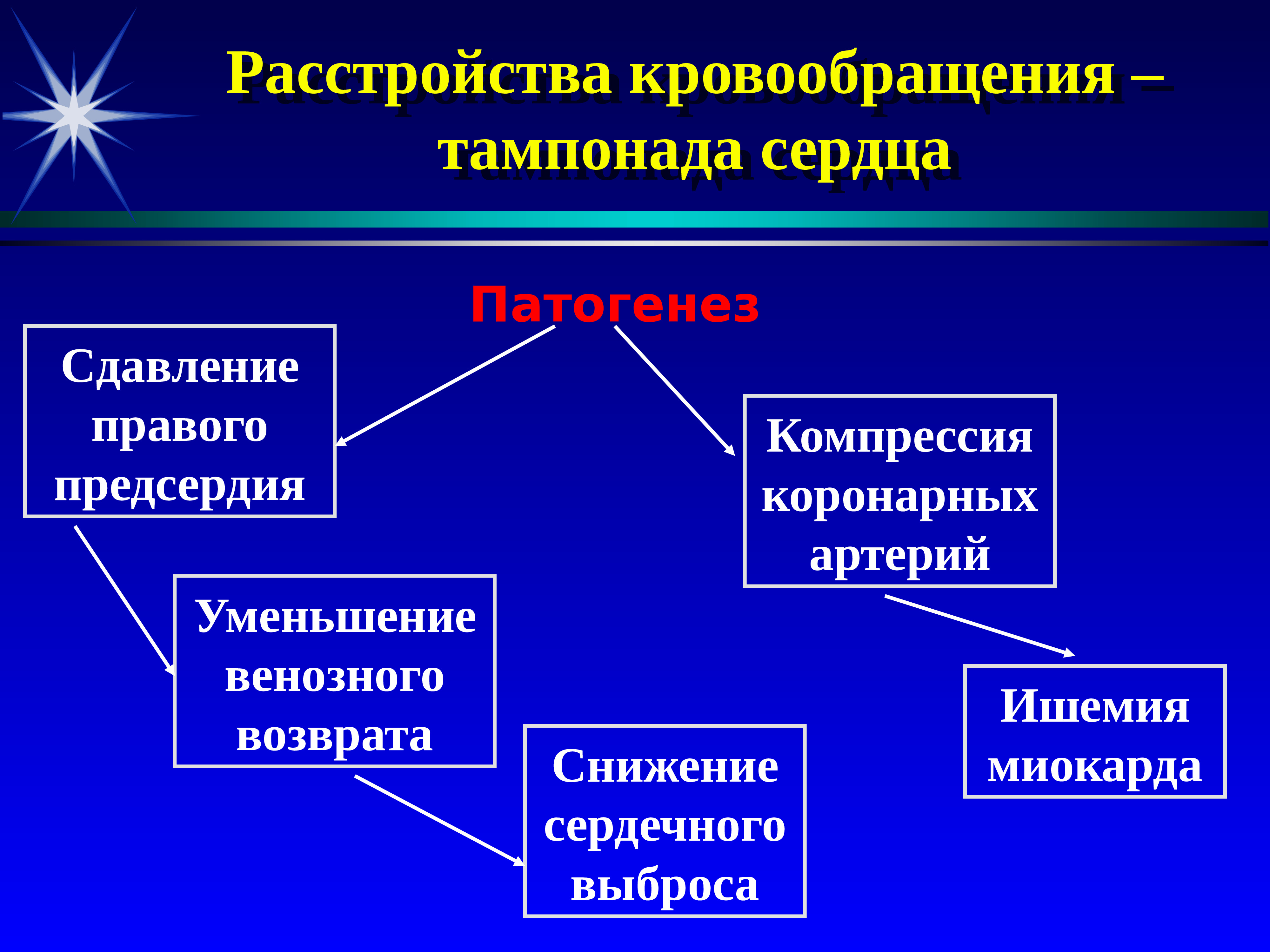 Тампонада сердца что это такое