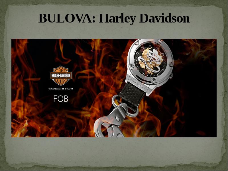 BULOVA: Harley Davidson BULOVA: Harley Davidson