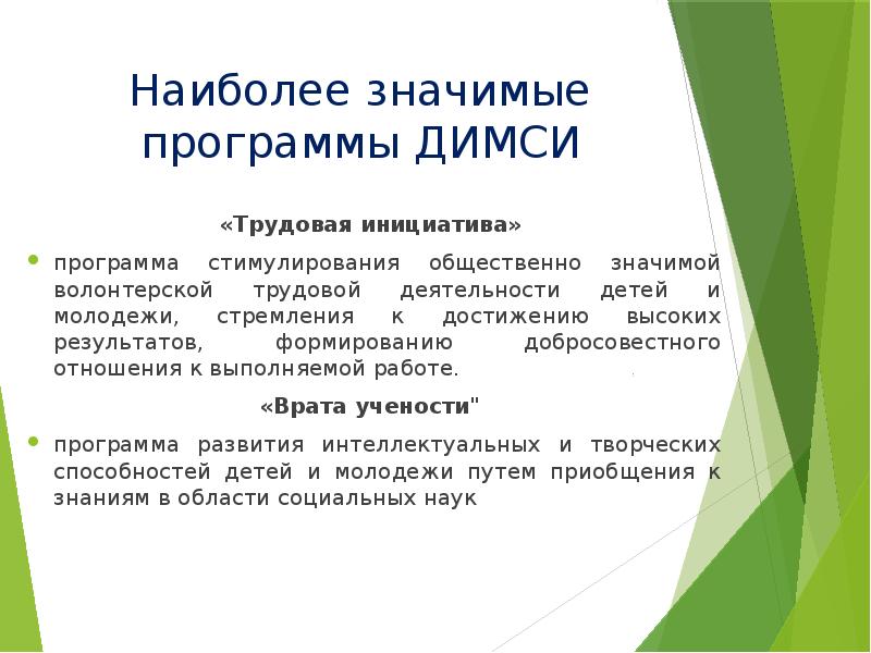 Молодежные социальные проекты