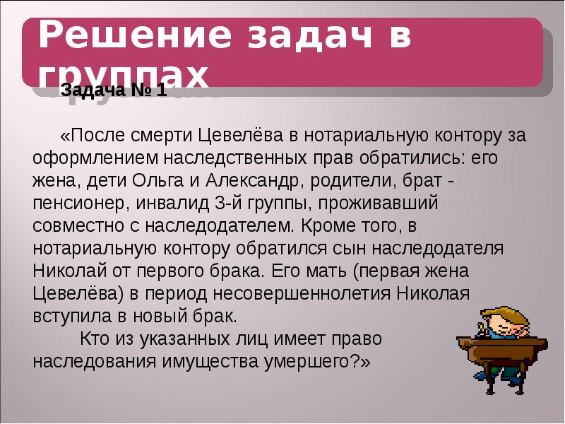 Наследство сообщение. Наследство сообщение