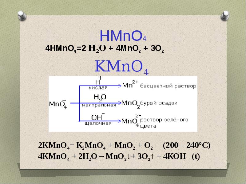 Hmno4 кислота. Марганцовая кислота hmno4. Реакция разложения hmno4. Mno2 реакции.