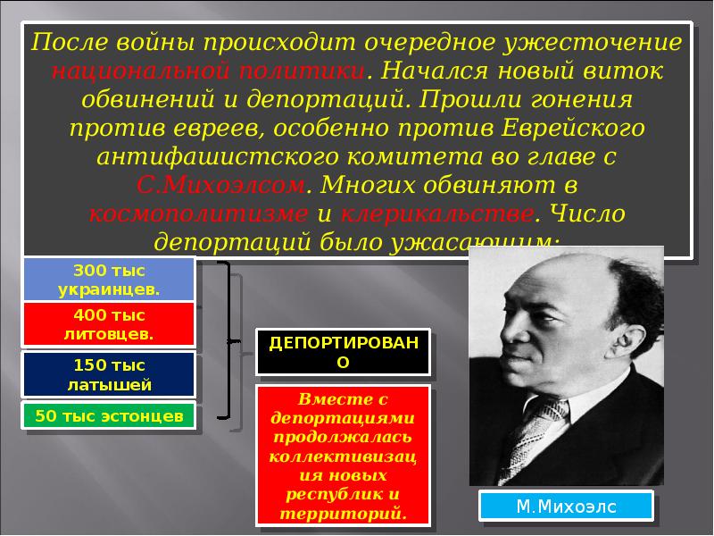 Социально экономическое и политическое развитие ссср в послевоенные годы презентация