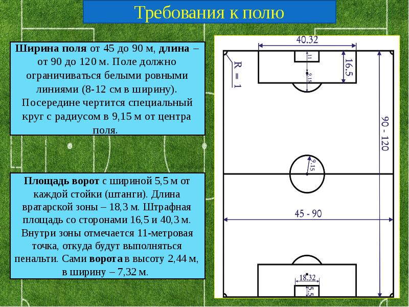 Вратарская площадь в футболе