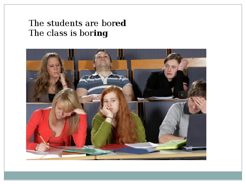 Lessons are boring. Lessons are boring
