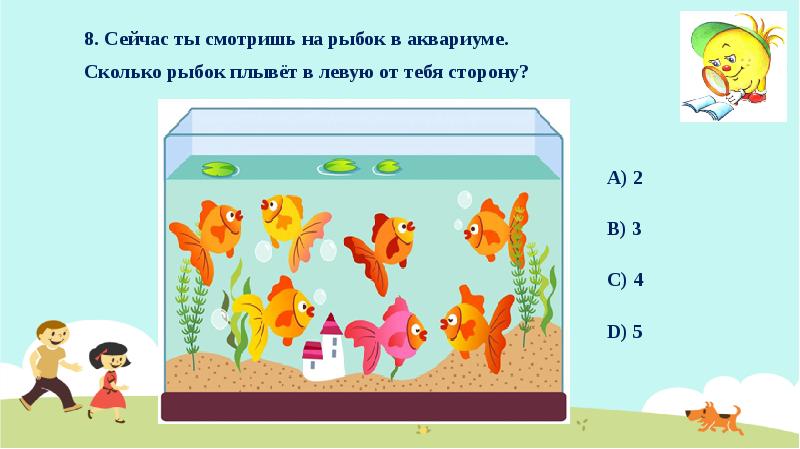 В 10 аквариумах было поровну рыбок. Калькулятор рыбок в аквариуме. Сколько рыбок в аквариуме. Посчитай сколько рыбок в аквариуме. Аквариум и 5 рыбок в аквариуме.