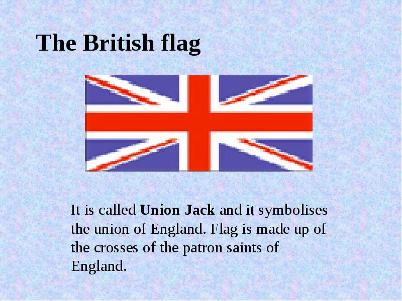 The British flag