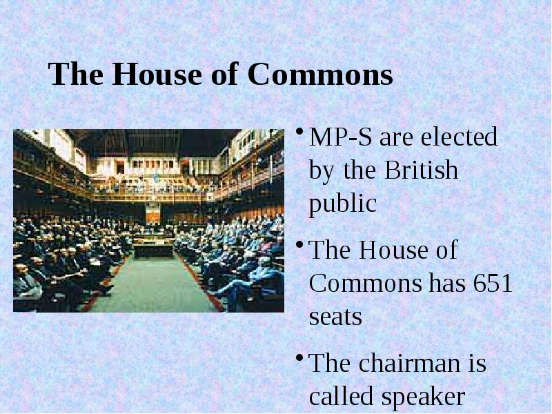 The House of Commons