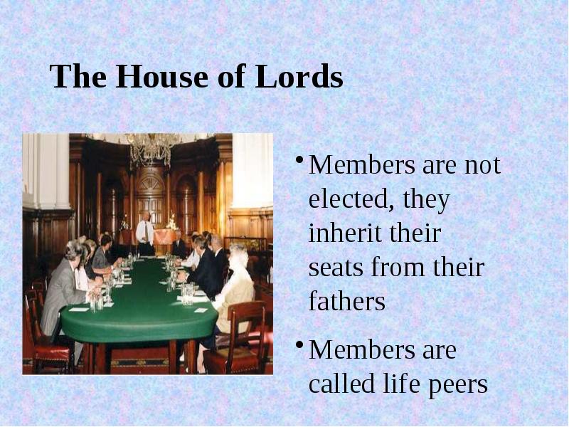 The House of Lords