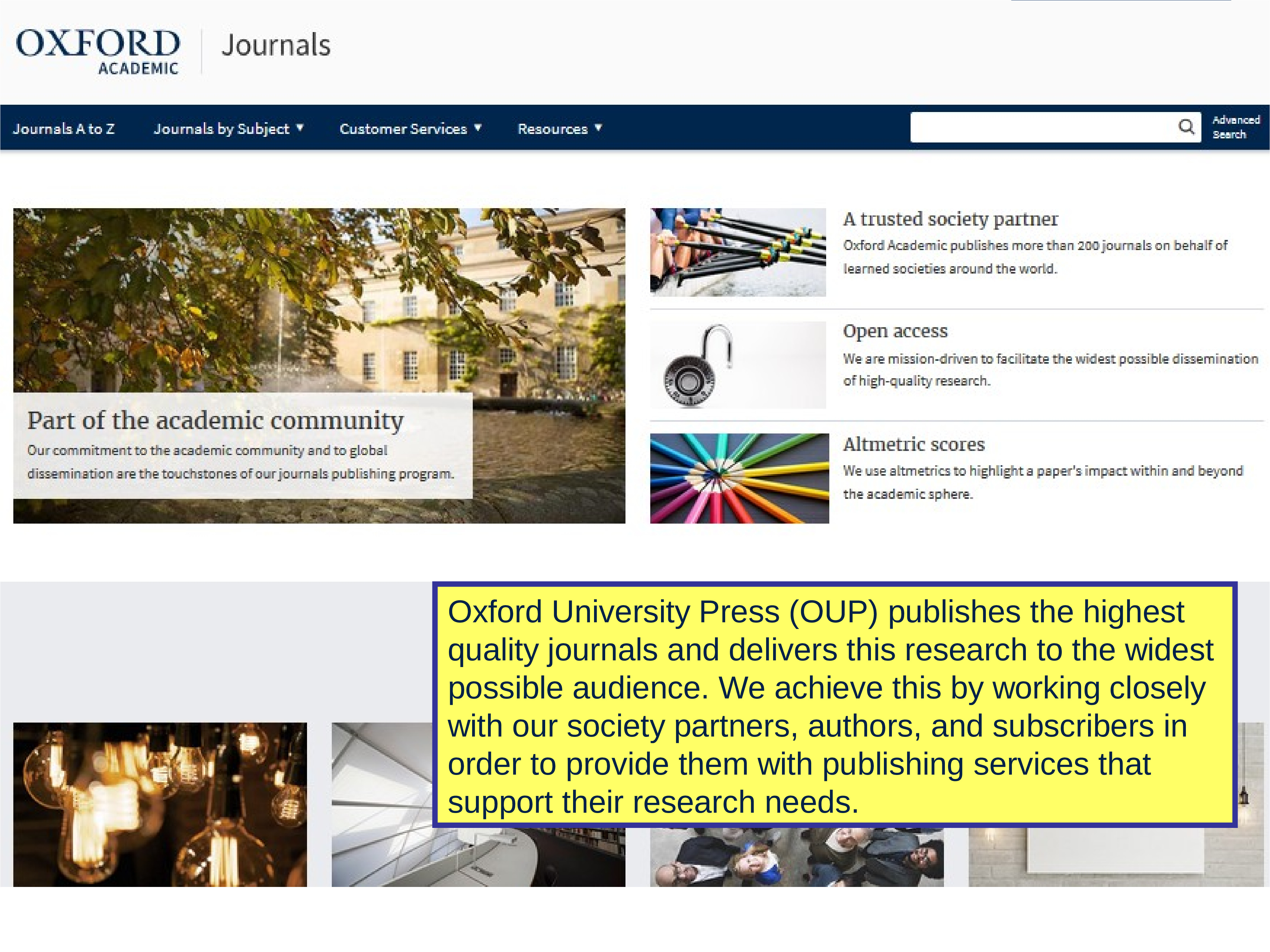 Oxford journals