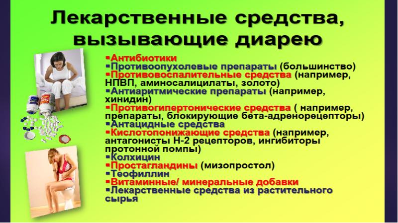 Диарея при приеме антибиотиков