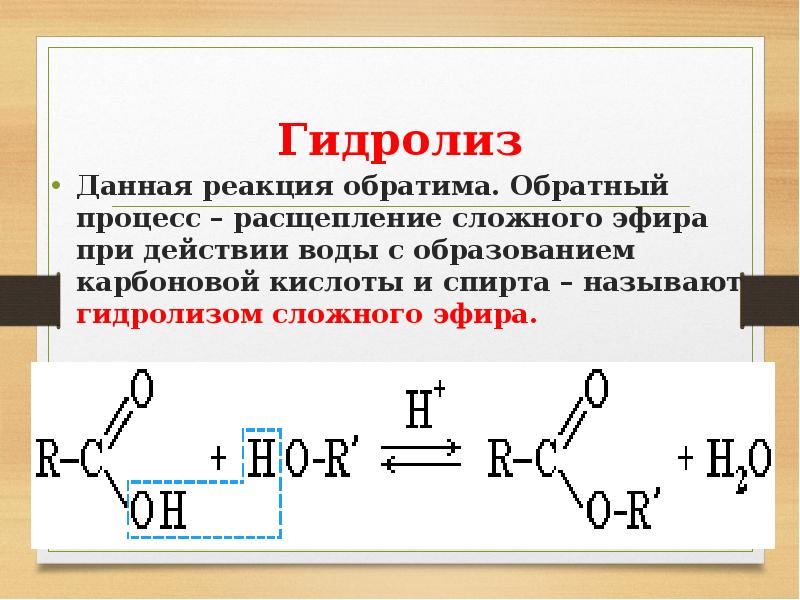 Кислый гидролиз. Гидролиз сложные сложные эфиры. Гидролиз сложного эфира с8н12о2. Реакция гидролиз сложные эфиры жиры. Гидролиз сложного эфира с4н802.
