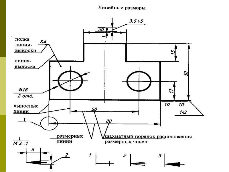 Контур деталей на чертежах выполняют какой линией