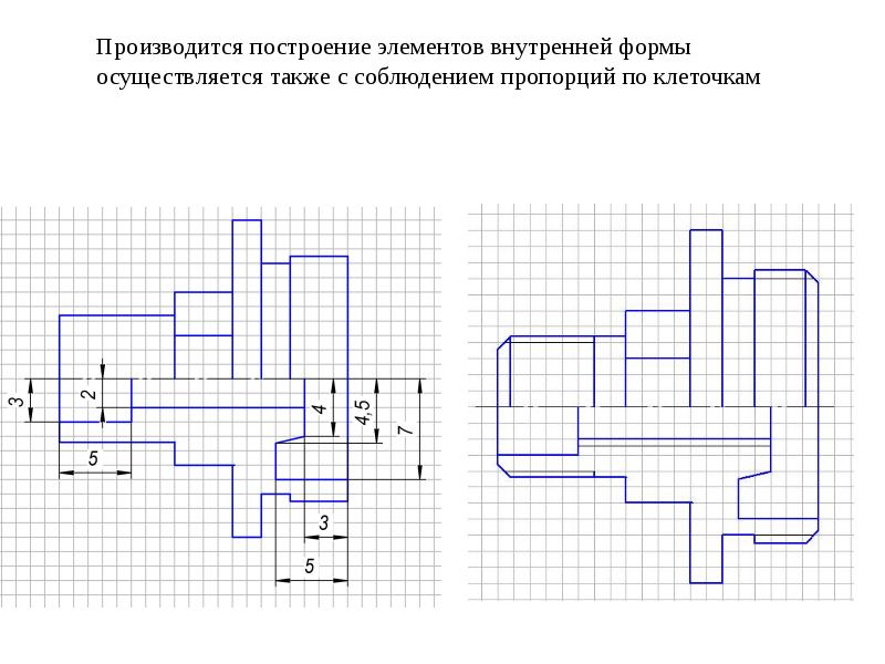 Разница между чертежом и эскизом