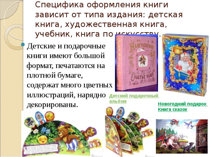 Художественное оформление книги презентация