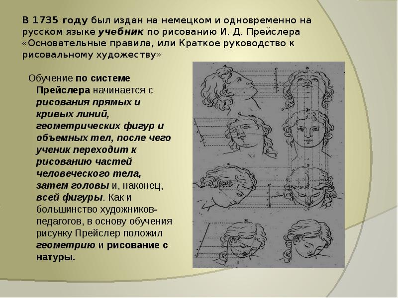 Греческие художники педагоги впервые установили метод обучения рисунку в основе которого лежало