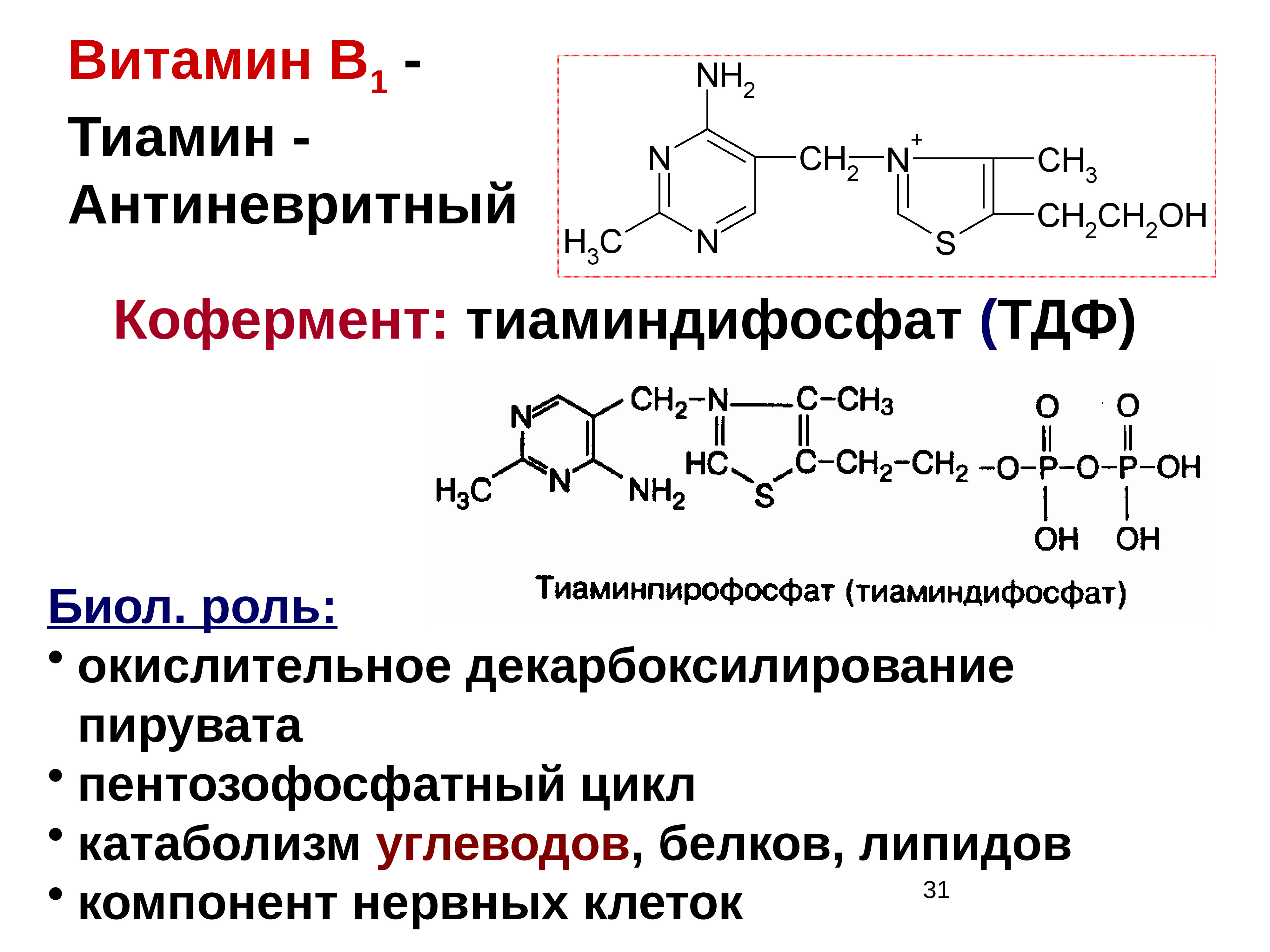 Синтез кофермента. Кофермент витамина в1 тиаминдифосфат ТДФ. Витамин b1 кофермент. Витамин b1 структура. Витамин в1 формула кофермента.
