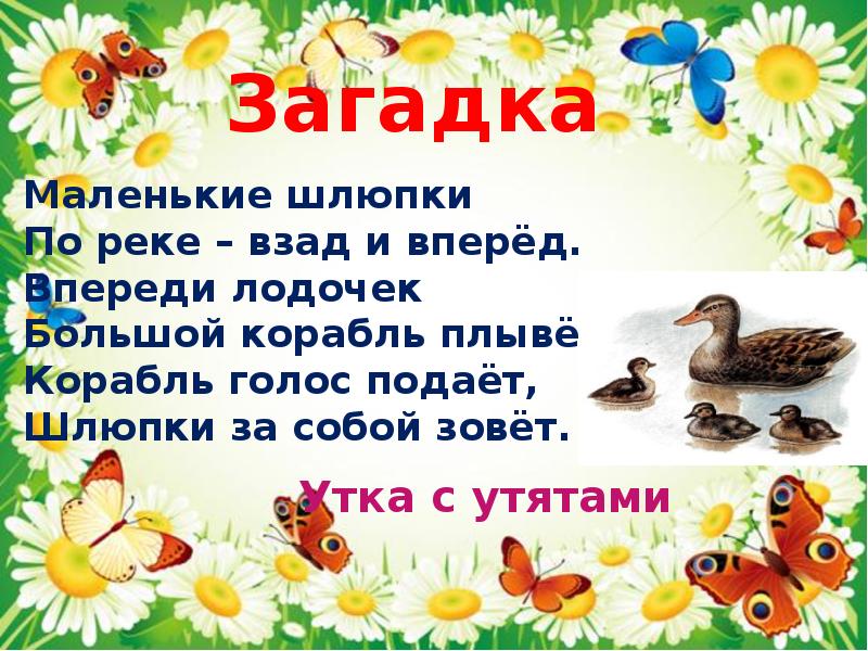 План рассказа ребята и утята 2 класс литературное чтение составить план